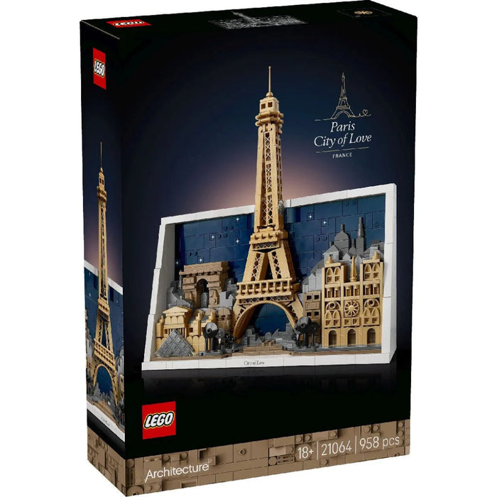 Lego 21064 Architecture Paris – City of Love (958 Pieces)-Construction-LEGO-Toycra