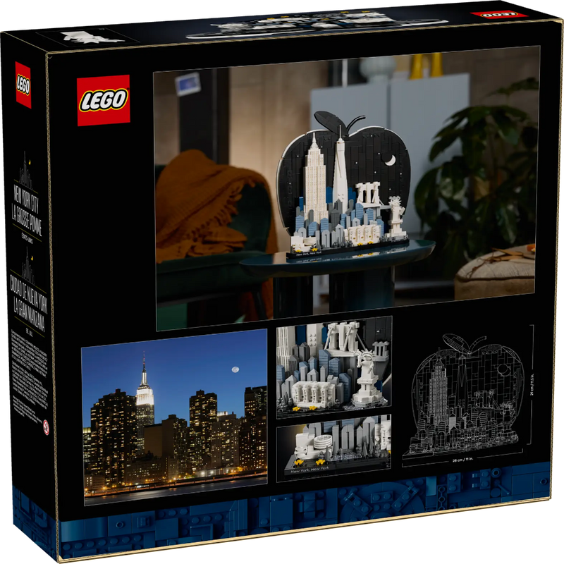 Lego 21066 Architecture New York City –The Big Apple (1465 Pieces)