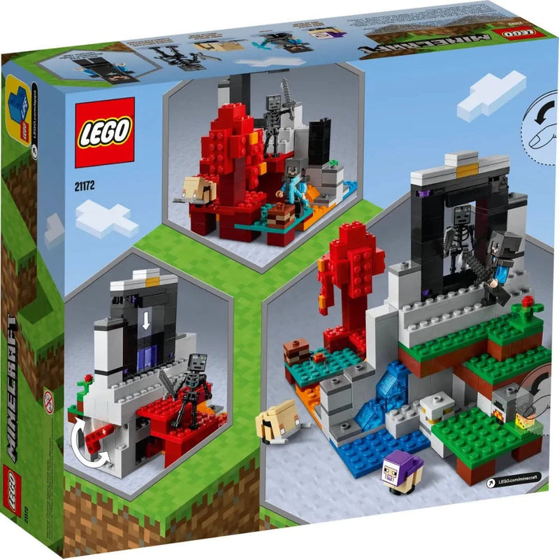 Lego 21172 Minecraft The Ruined Portal (316 Pieces)