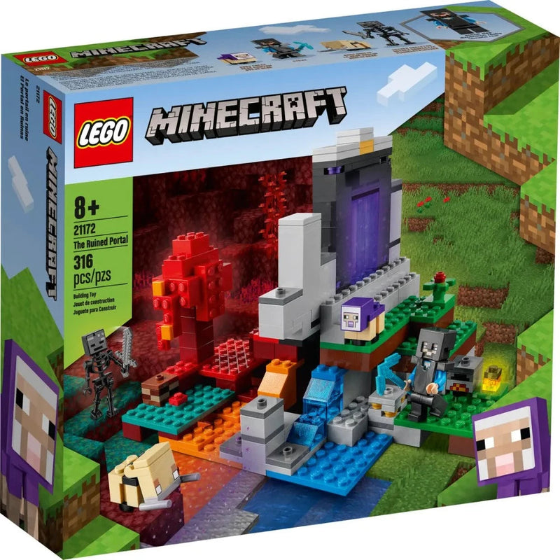 Lego 21172 Minecraft The Ruined Portal (316 Pieces)