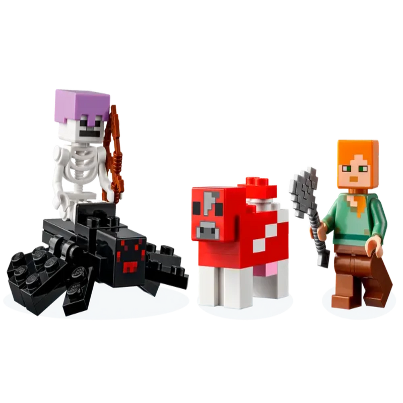 Lego 21179 Minecraft The Mushroom House - 272 Pieces