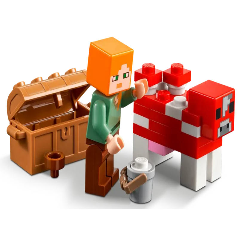 Lego 21179 Minecraft The Mushroom House - 272 Pieces
