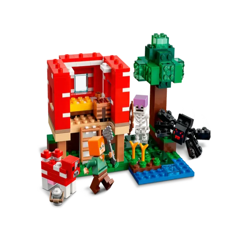 Lego 21179 Minecraft The Mushroom House - 272 Pieces