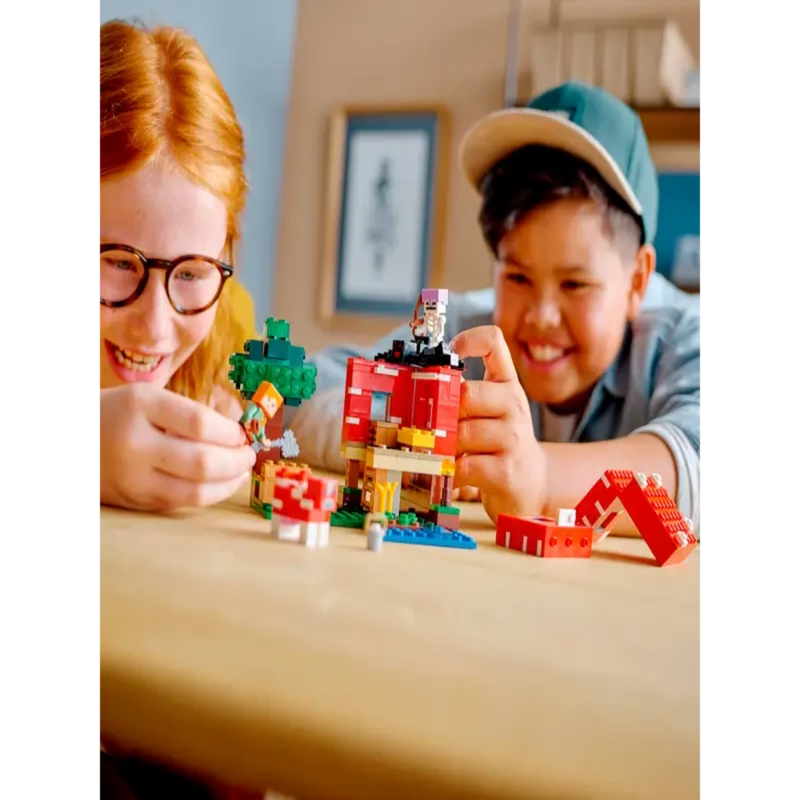 Lego 21179 Minecraft The Mushroom House - 272 Pieces