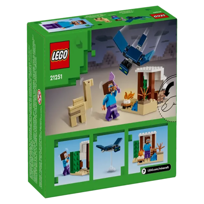 Lego 21251 Minecraft Steve's Desert Expedition - 75 Pieces-Construction-LEGO-Toycra