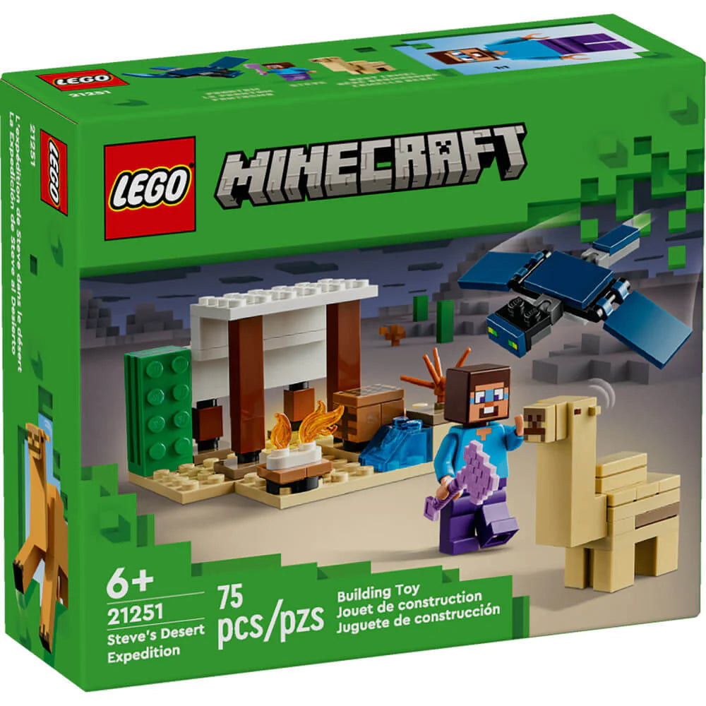 Lego 21251 Minecraft Steve's Desert Expedition - 75 Pieces