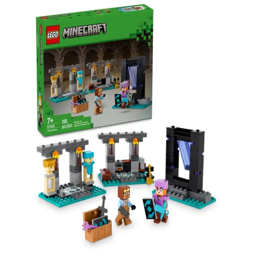Lego 21252 Minecraft The Armory - 203 Pieces-Construction-LEGO-Toycra