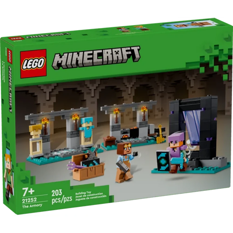 Lego 21252 Minecraft The Armory - 203 Pieces
