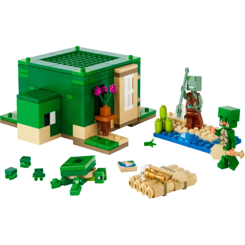 Lego 21254 Minecraft The Turtle Beach House - 234 Pieces