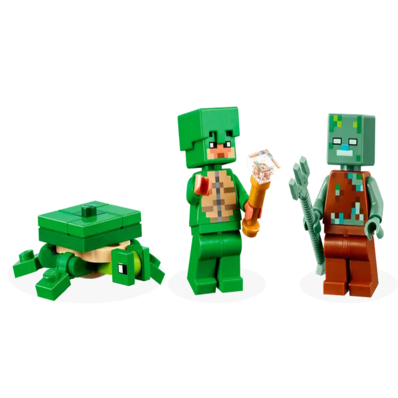 Lego 21254 Minecraft The Turtle Beach House - 234 Pieces