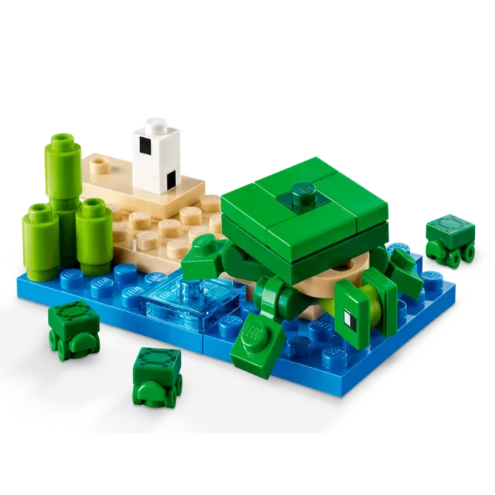 Lego 21254 Minecraft The Turtle Beach House - 234 Pieces-Construction-LEGO-Toycra