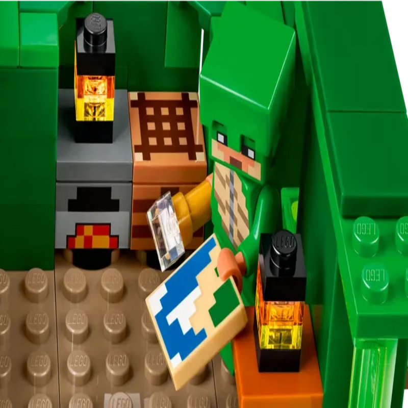 Lego 21254 Minecraft The Turtle Beach House - 234 Pieces