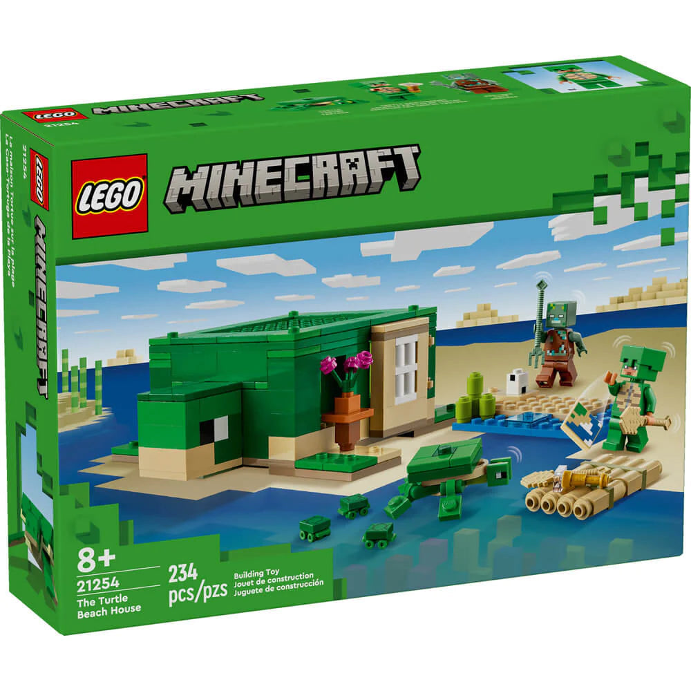 Lego 21254 Minecraft The Turtle Beach House - 234 Pieces