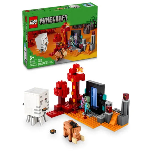 Lego 21255 Minecraft The Nether Portal Ambush - 352 Pieces-Construction-LEGO-Toycra