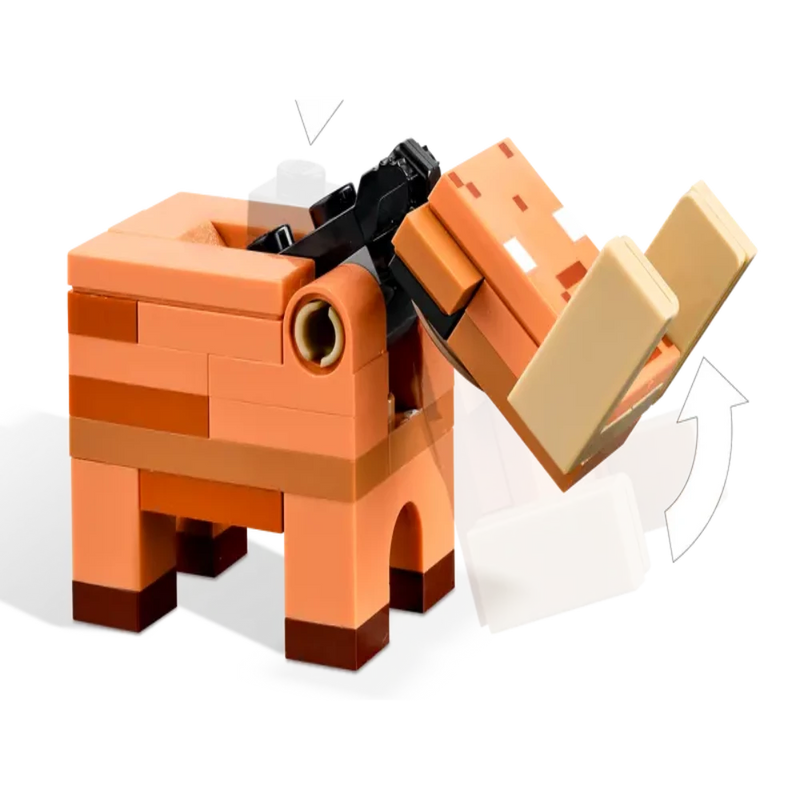 Lego 21255 Minecraft The Nether Portal Ambush - 352 Pieces