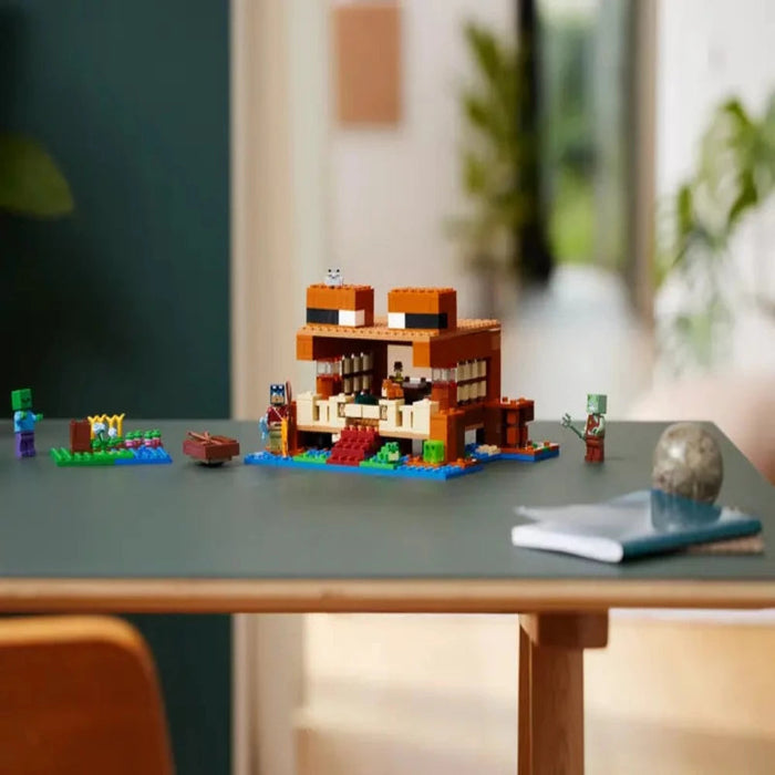 Lego 21256 Minecraft The Frog House - 400 Pieces-Construction-LEGO-Toycra