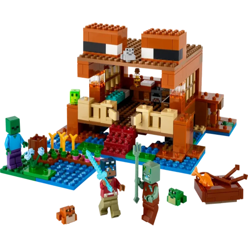 Lego 21256 Minecraft The Frog House - 400 Pieces