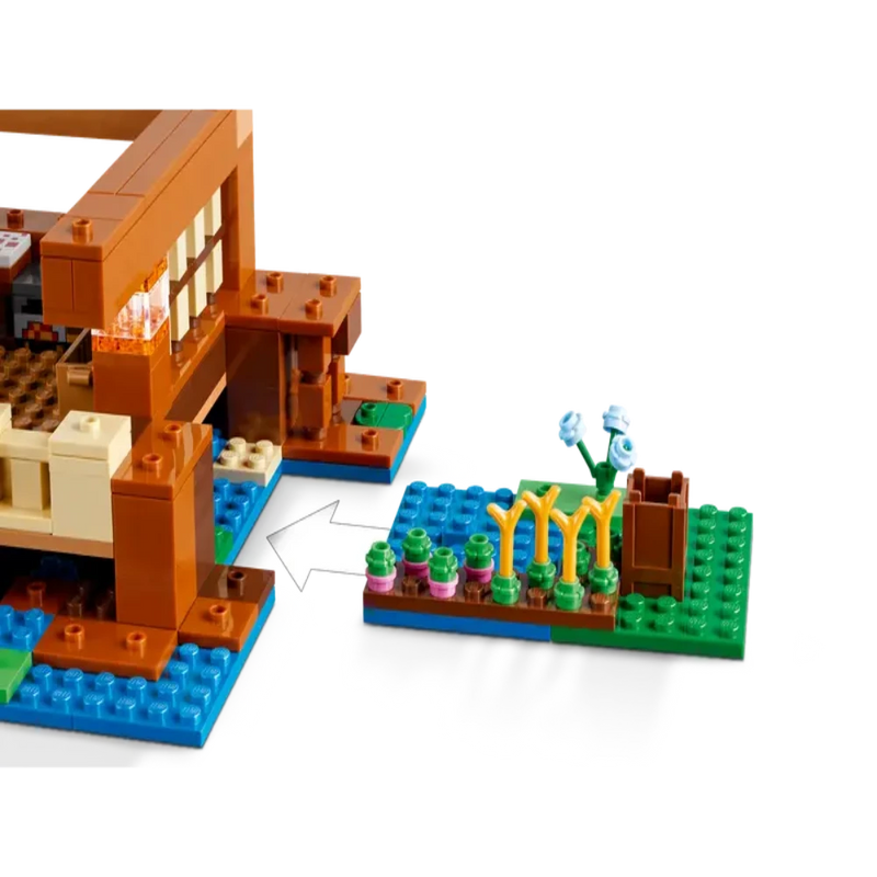 Lego 21256 Minecraft The Frog House - 400 Pieces