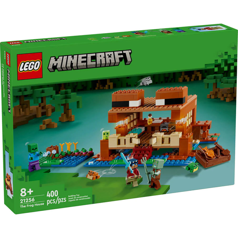 Lego 21256 Minecraft The Frog House 400 Pieces