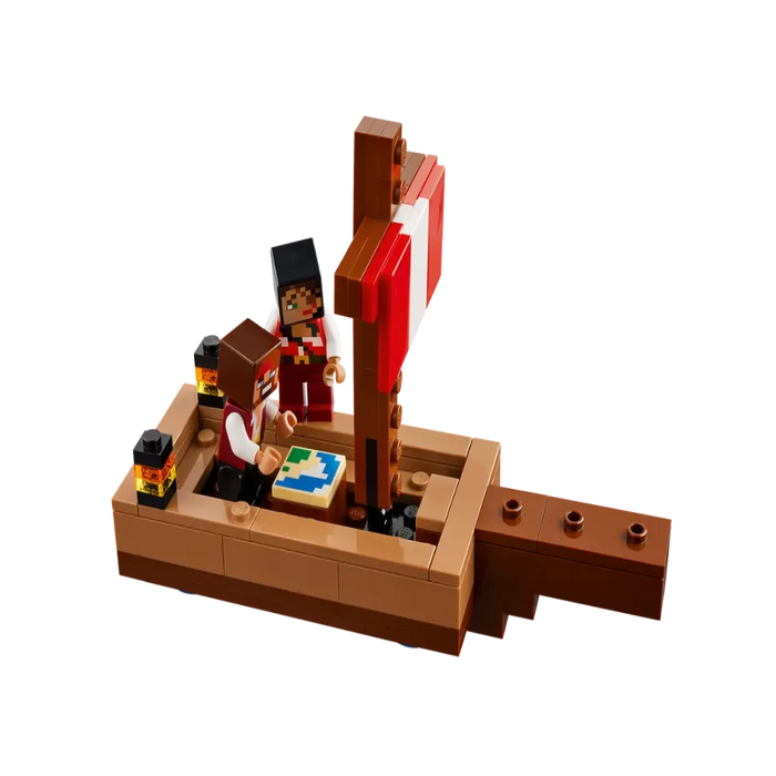 Lego 21259 Minecraft The Pirate Ship Voyage (166 Pieces)-Construction-LEGO-Toycra