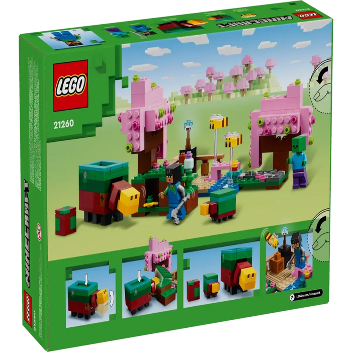 Lego 21260 Minecraft The Cherry Blossom Garden (304 Pieces)-Construction-LEGO-Toycra