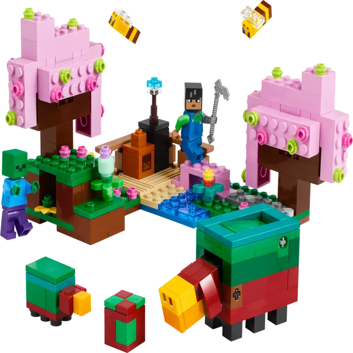 Lego 21260 Minecraft The Cherry Blossom Garden (304 Pieces)-Construction-LEGO-Toycra