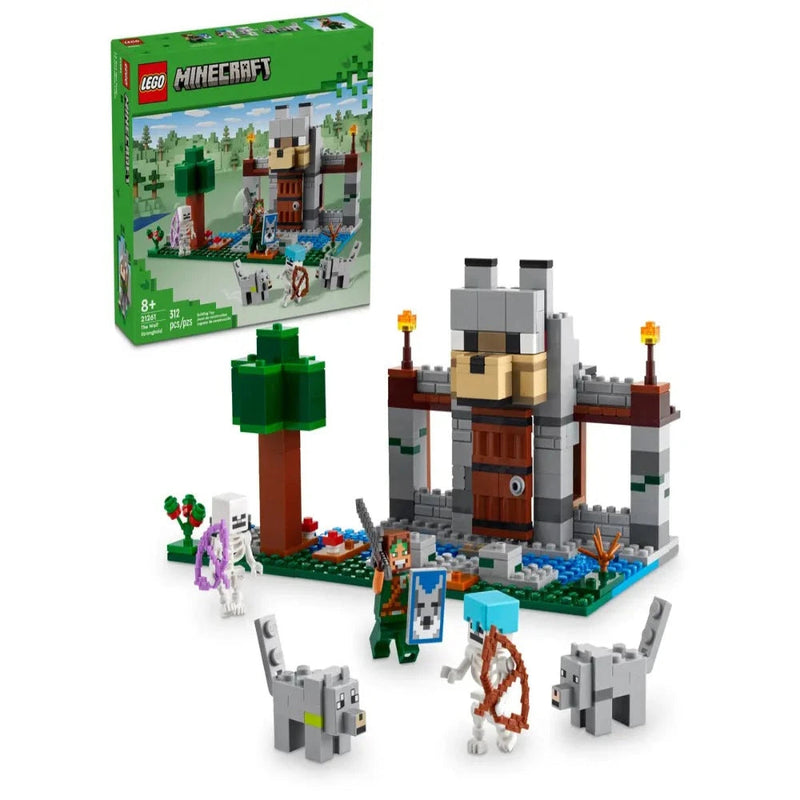 Lego 21261 Minecraft The Wolf Stronghold (312 Pieces)