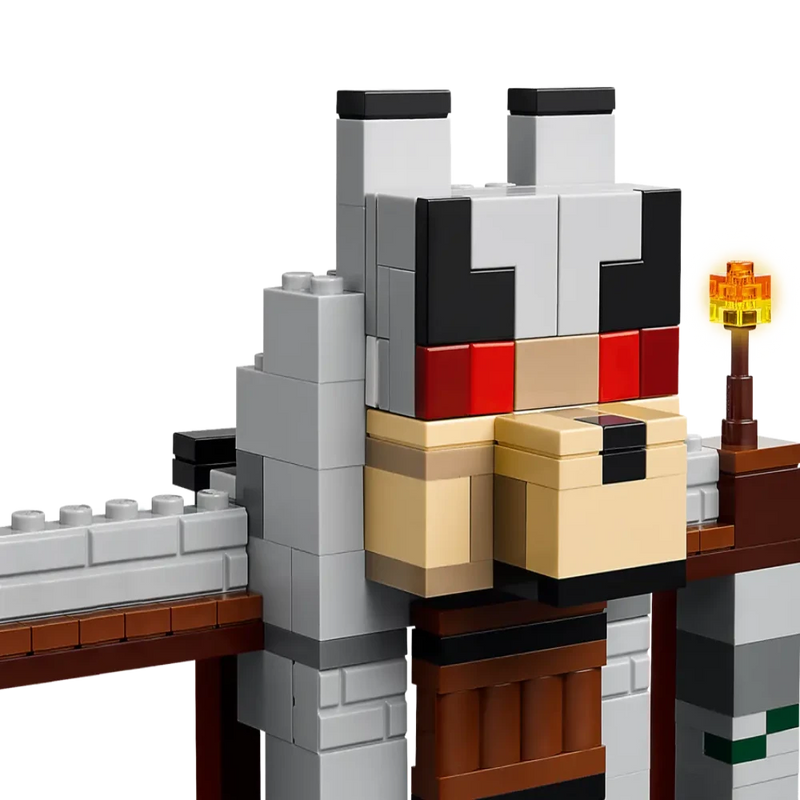 Lego 21261 Minecraft The Wolf Stronghold (312 Pieces)