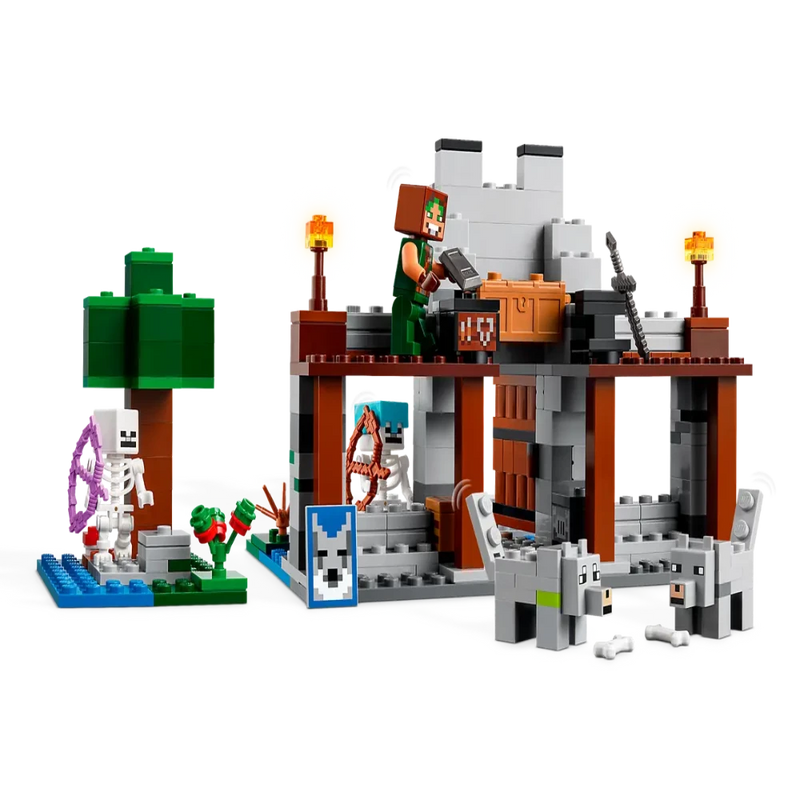 Lego 21261 Minecraft The Wolf Stronghold (312 Pieces)