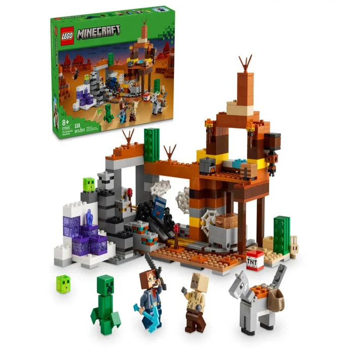 Lego 21263 Minecraft The Badlands Mineshaft (538 Pieces)-Construction-LEGO-Toycra