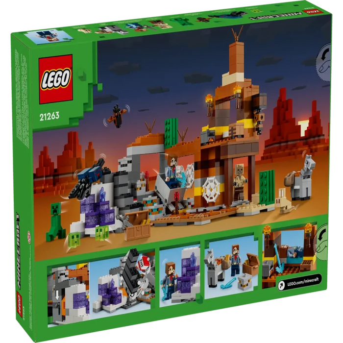 Lego 21263 Minecraft The Badlands Mineshaft (538 Pieces) — Toycra