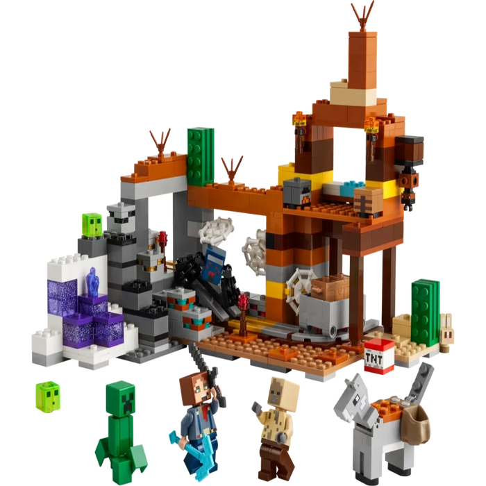 Lego 21263 Minecraft The Badlands Mineshaft (538 Pieces)-Construction-LEGO-Toycra