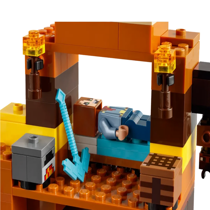 Lego 21263 Minecraft The Badlands Mineshaft (538 Pieces)-Construction-LEGO-Toycra