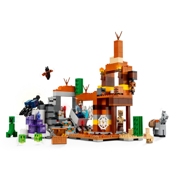 Lego 21263 Minecraft The Badlands Mineshaft (538 Pieces)-Construction-LEGO-Toycra