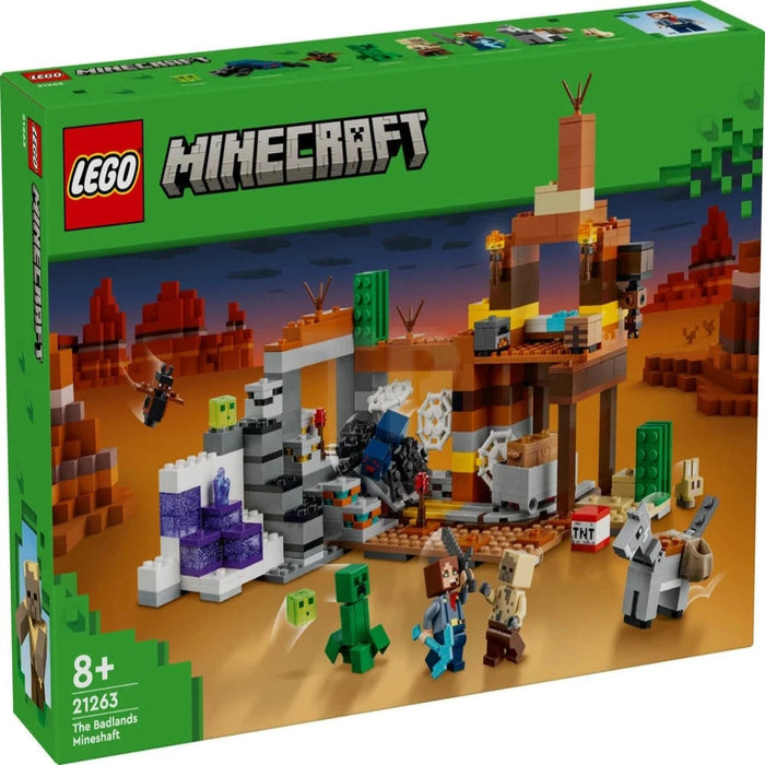 Lego 21263 Minecraft The Badlands Mineshaft (538 Pieces)-Construction-LEGO-Toycra