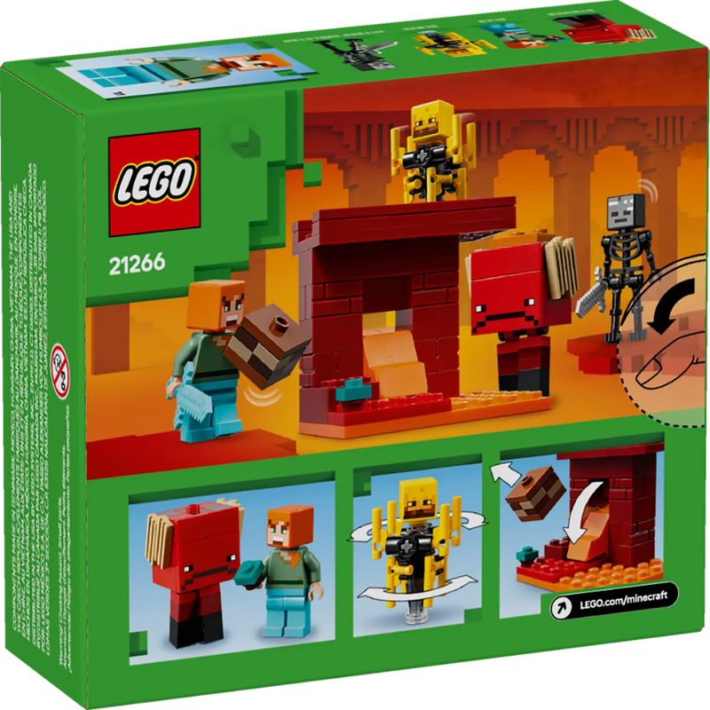 Lego 21266 Minecraft The Nether Lava Battle (99 Pieces)