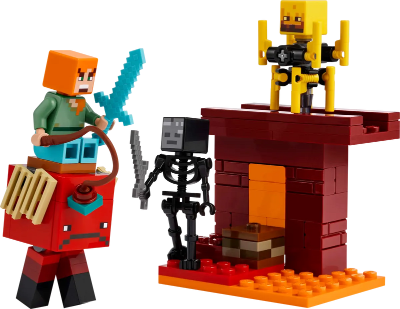 Lego 21266 Minecraft The Nether Lava Battle (99 Pieces)