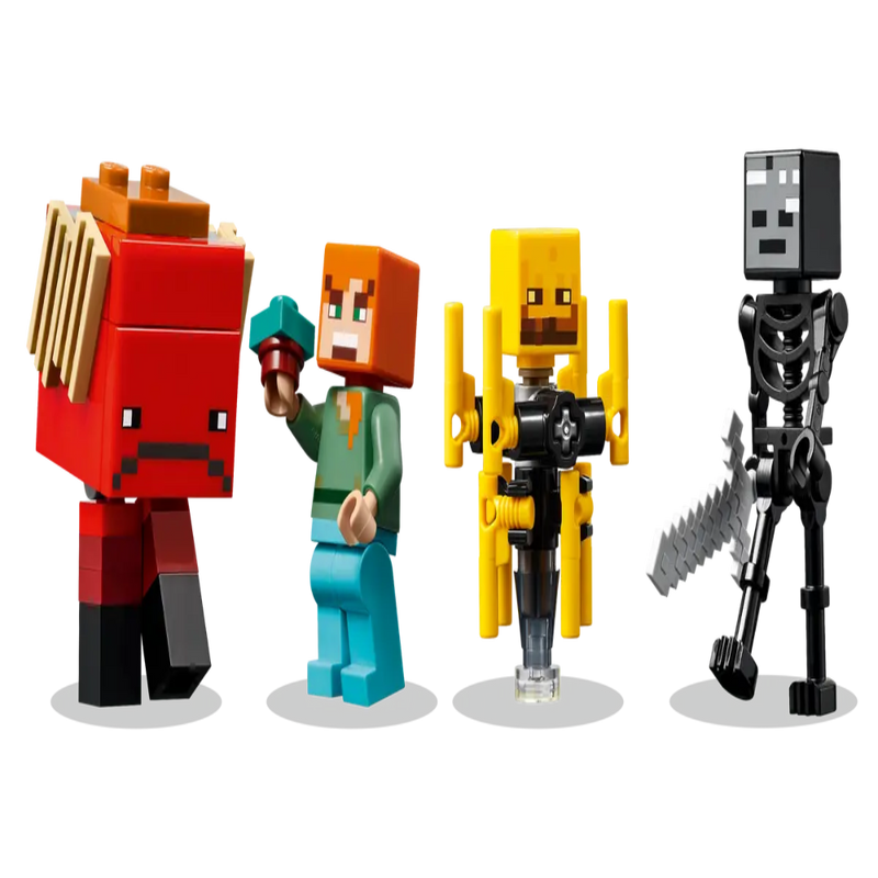 Lego 21266 Minecraft The Nether Lava Battle (99 Pieces)