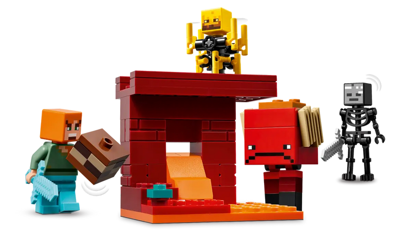 Lego 21266 Minecraft The Nether Lava Battle (99 Pieces)