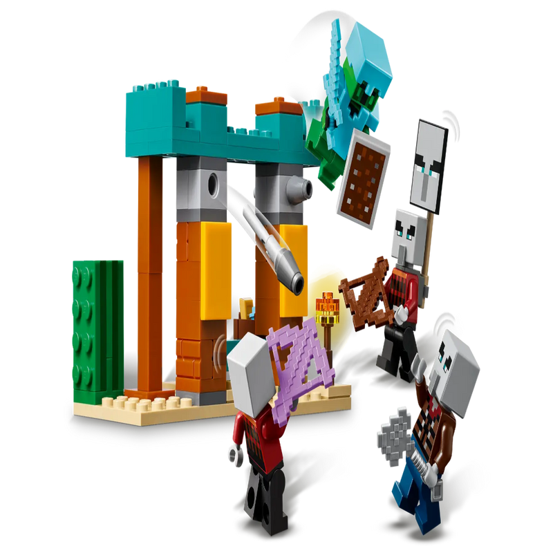 Lego 21267 Minecraft The Illager Desert Patrol (105 Pieces)