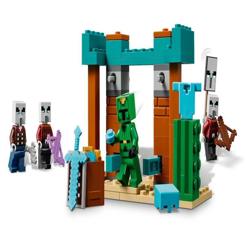 Lego 21267 Minecraft The Illager Desert Patrol (105 Pieces)