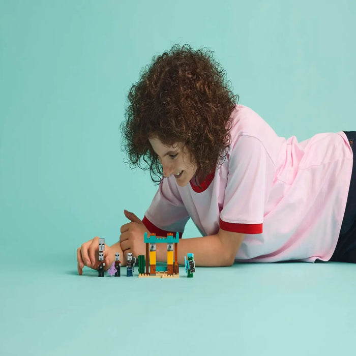 Lego 21267 Minecraft The Illager Desert Patrol (105 Pieces)-Construction-LEGO-Toycra