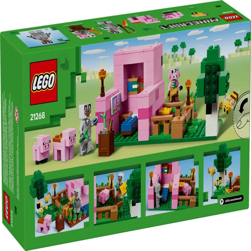 Lego 21268 Minecraft The Baby Pig House (238 Pieces)