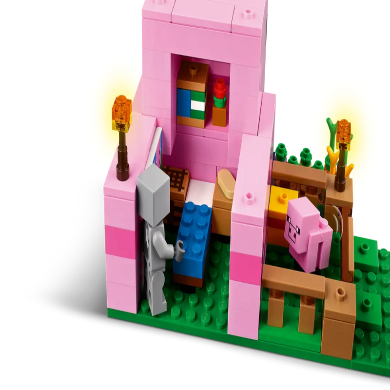 Lego 21268 Minecraft The Baby Pig House (238 Pieces)
