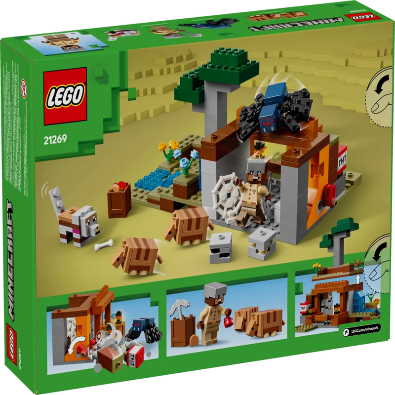 Lego 21269 Minecraft The Armadillo Mine Expedition (247 Pieces )