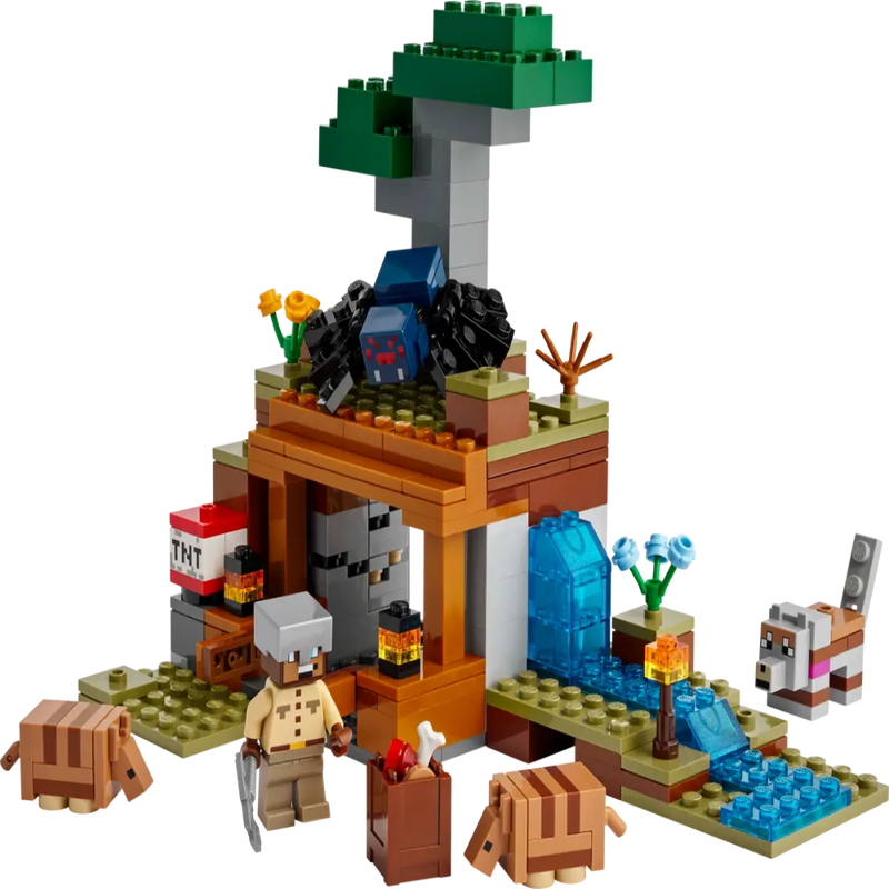 Lego 21269 Minecraft The Armadillo Mine Expedition (247 Pieces )