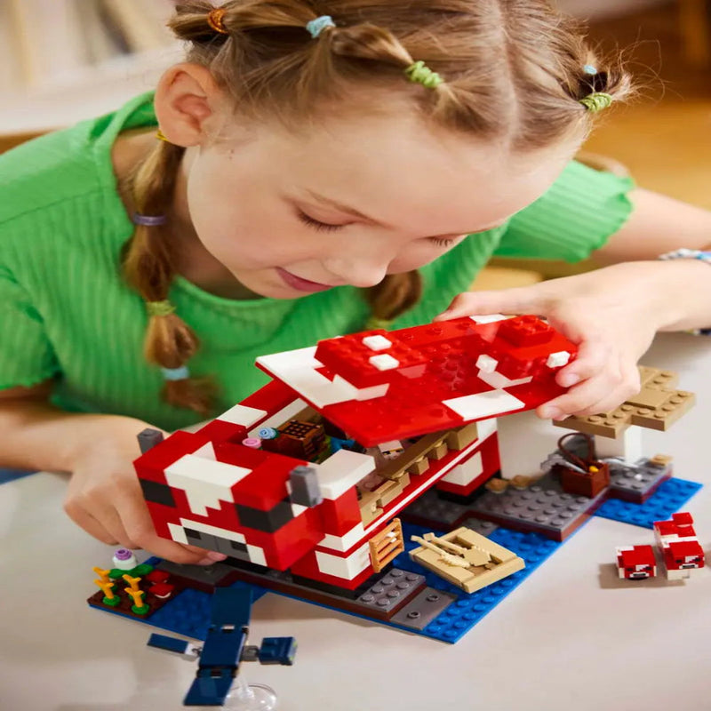 Lego 21270 Minecraft The Mooshroom House (500 Pieces)