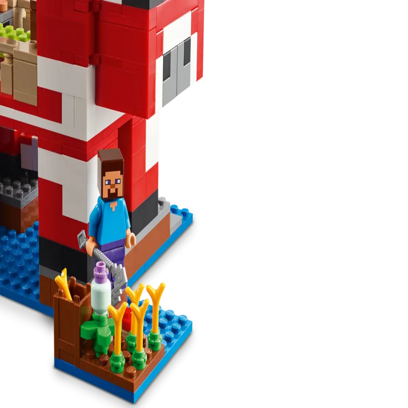 Lego 21270 Minecraft The Mooshroom House (500 Pieces)