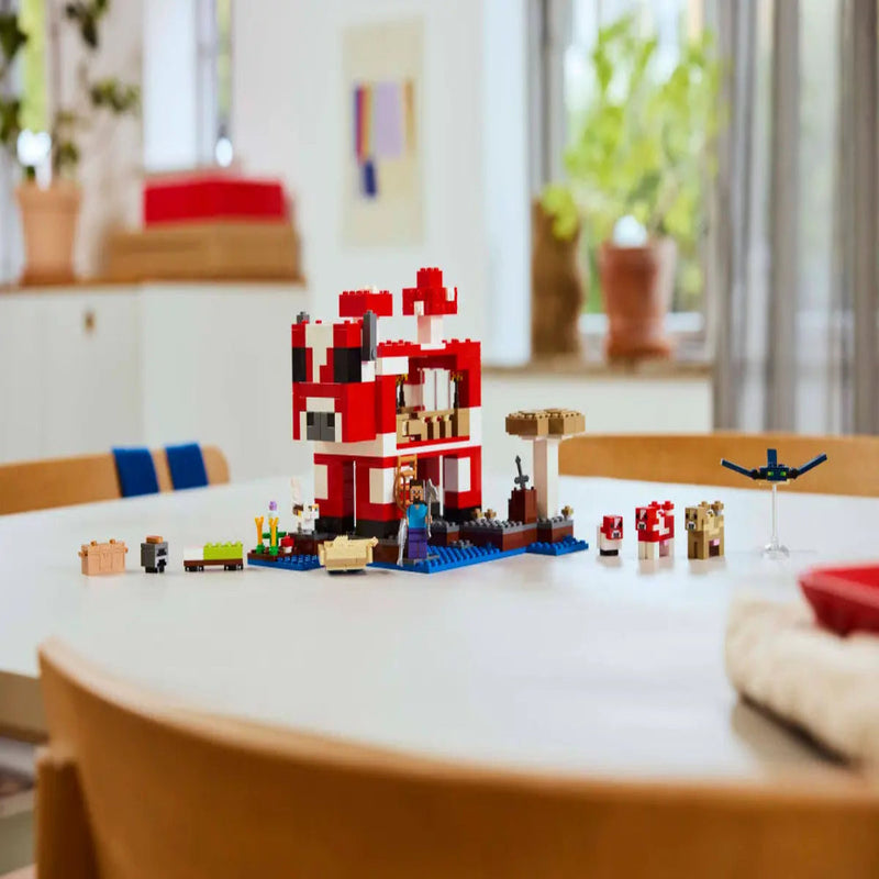 Lego 21270 Minecraft The Mooshroom House (500 Pieces)