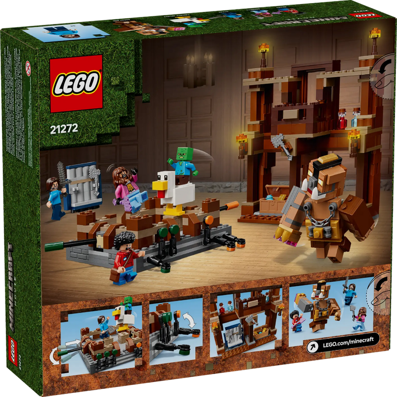 Lego 21272 Minecraft Woodland Mansion Fighting Ring (491 Pieces)